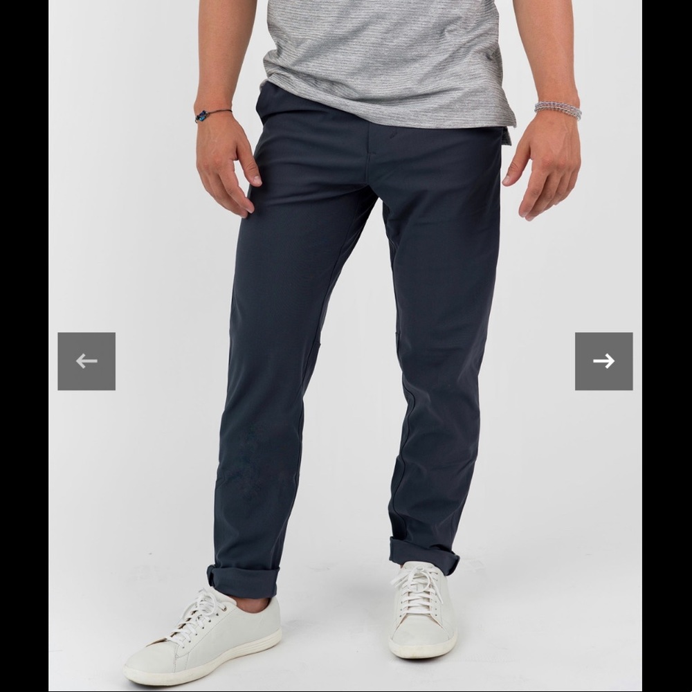 Men’s Zyia Active Navy Traveller Pants Size Large